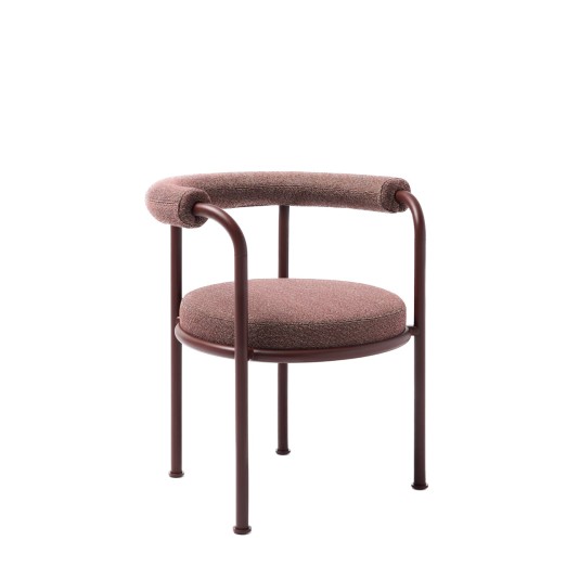 Fast Roè tuinstoel met armleuningen - cilindervormig ruskussen