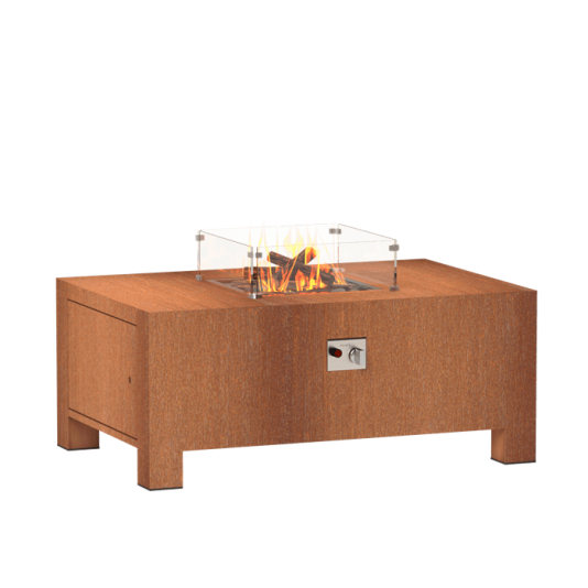 FORNO Brann Cortenstalen Gashaard - 120x80x50cm