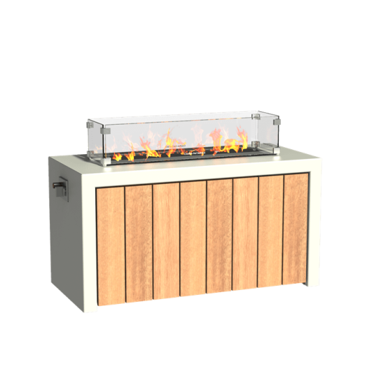 FORNO Brann Aluminium Gashaard - 113x53x60cm