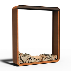 Forno Serra Cortenstaal Houtopslagen 150x40x180