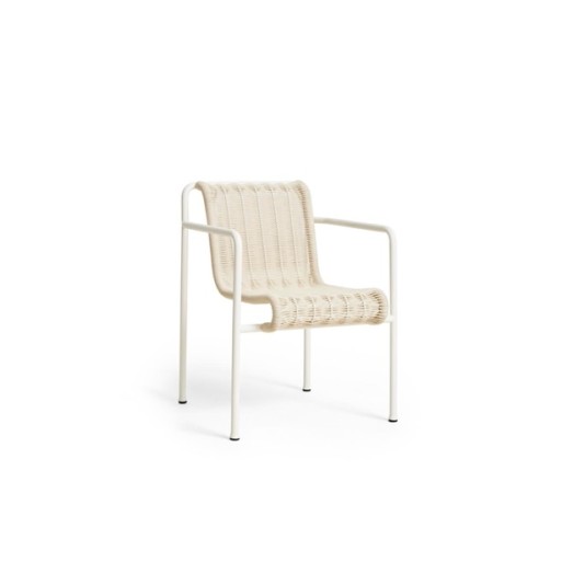 Hay Palissade Cord Dining tuinstoel met armleuning
