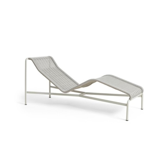 Hay Palissade Cord Chaise longue