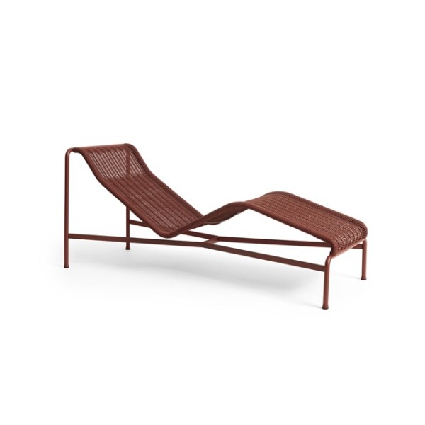 Hay Palissade Cord Chaise longue