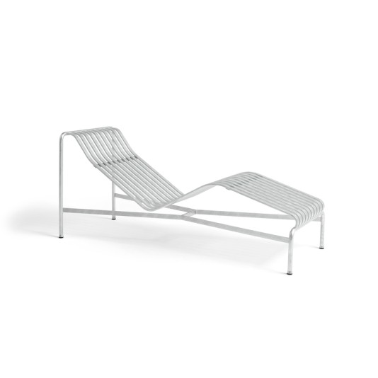 Hay Palissade Chaise longue - Hot Galvanized