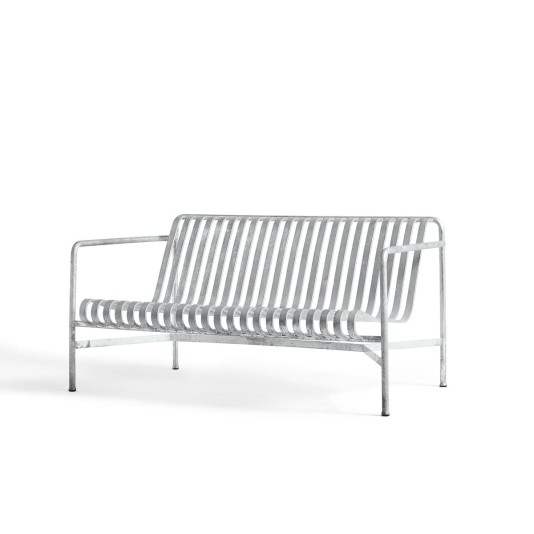 Hay Palissade loungebank - Hot Galvanised