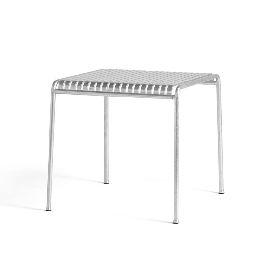 Hay Palissade vierkante tuintafel 80x80cm - Hot Galvanised