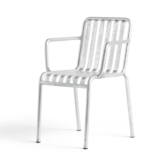Hay Palissade tuinstoel met armleuning - Hot Galvanised