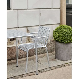 Hay Palissade tuinstoel met armleuning - Hot Galvanised