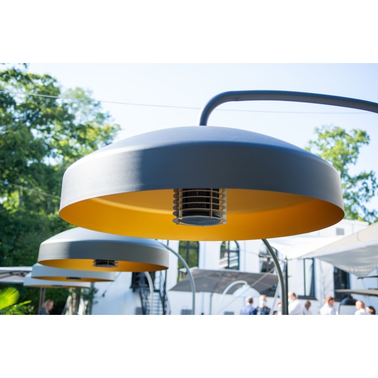Heatsail Disc FS terrasheater met verlichting - by Piet Boon