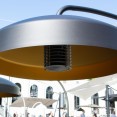 Heatsail Disc FS terrasheater met verlichting - by Piet Boon