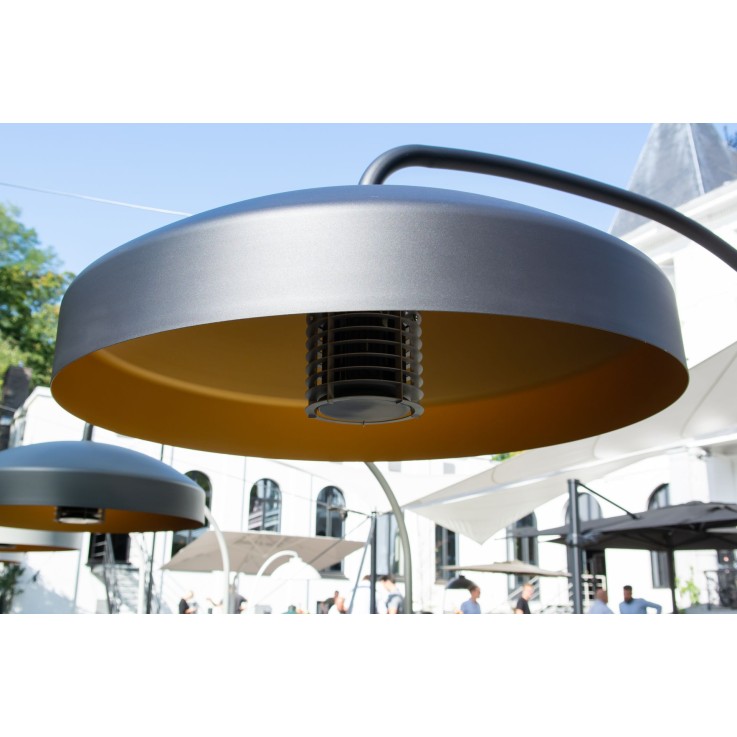 Heatsail Disc FS terrasheater met verlichting - by Piet Boon