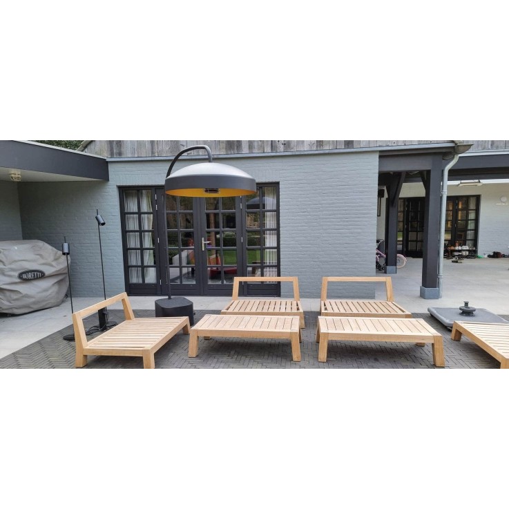 Heatsail Disc FS terrasheater met verlichting - by Piet Boon