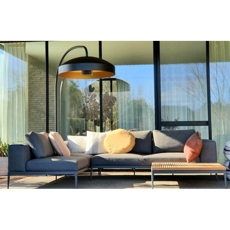 Heatsail Disc FS terrasheater met verlichting - by Piet Boon