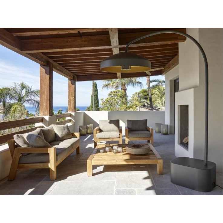 Heatsail Disc FS terrasheater met verlichting - by Piet Boon