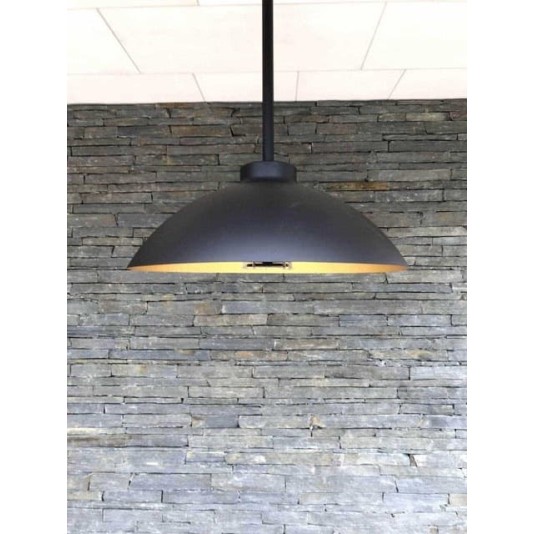 Heatsail Dome PT terrasheater met verlichting - voor plafondbevestiging