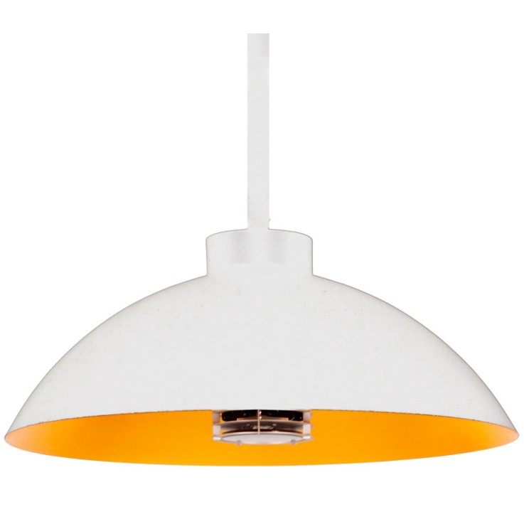 Heatsail Dome FS terrasheater met verlichting - voor plafondbevestiging