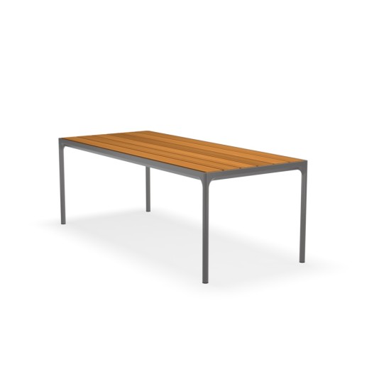 Houe Four rechthoekige tuintafel 210x90cm