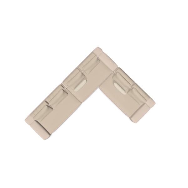 Houe Drift 6-zits hoekbank - modulair