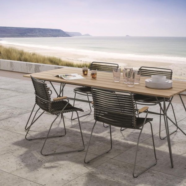 Houe Sketch bamboe tuintafel 160cm