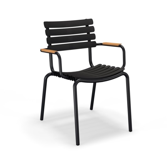 Houe ReClips dining tuinstoel - bamboe armleuningen
