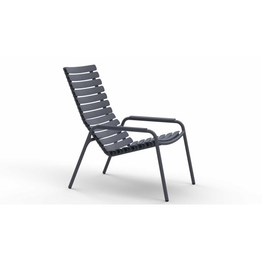 Houe ReClips lounge tuinstoel - bamboe armleuningen