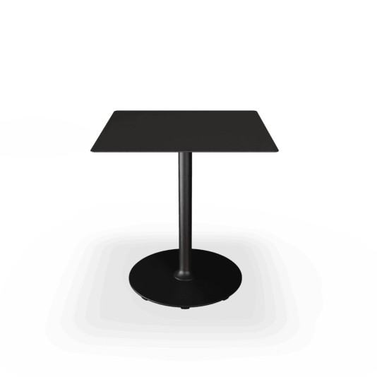 Houe Pico tuintafel vierkant 70x70cm - ronde voet