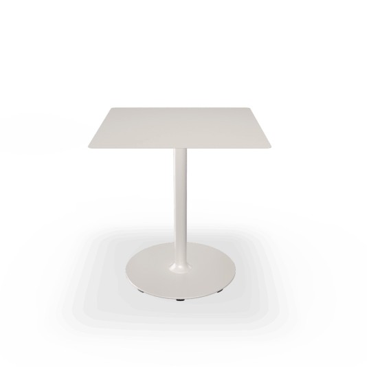 Houe Pico tuintafel vierkant 70x70cm - ronde voet