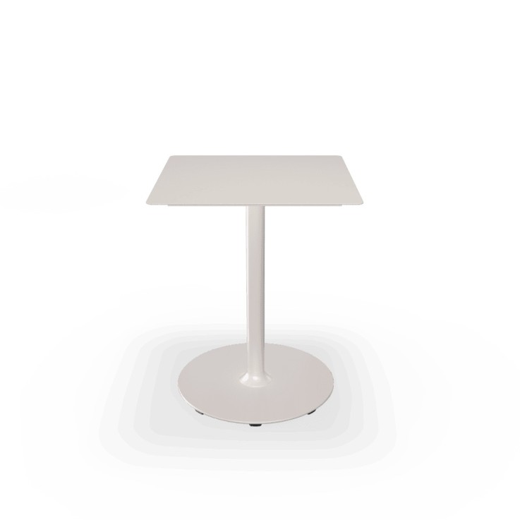 Houe Pico tuintafel vierkant 60x60cm - ronde voet