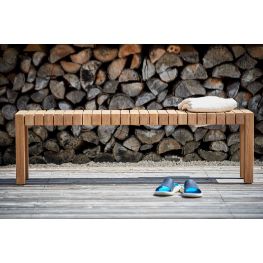 Jan Kurtz Manti tuinbank 152cm lang - teak