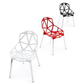 Magis Chair One tuinstoel 'lichtgrijze poten'