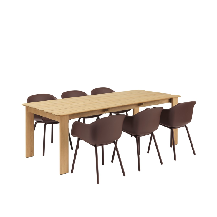 Muuto Assemble teak tafel 220x92cm Muuto Assemble teak tafel 220x92cm