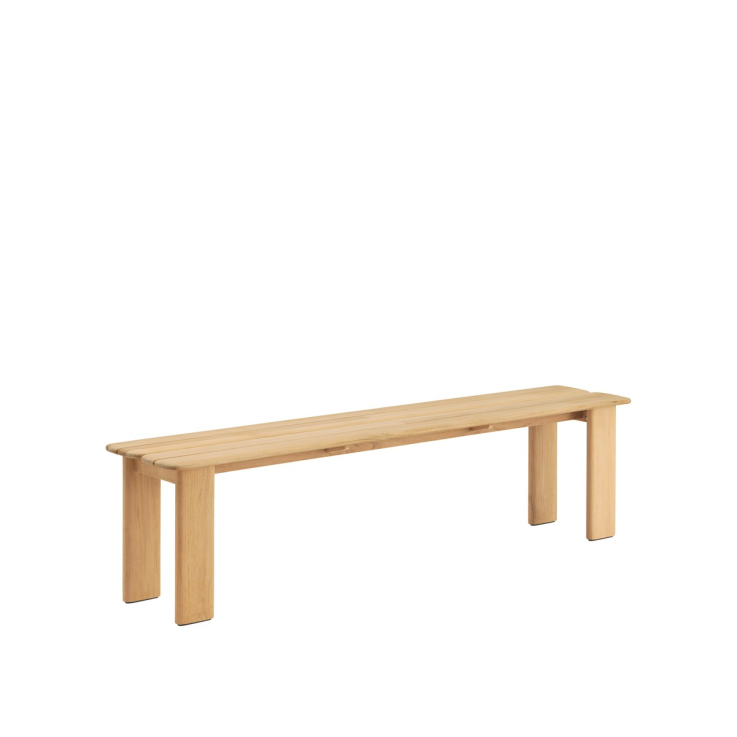 Muuto Assemble teak bank 180x36cm Muuto Assemble teak bank 180x36cm