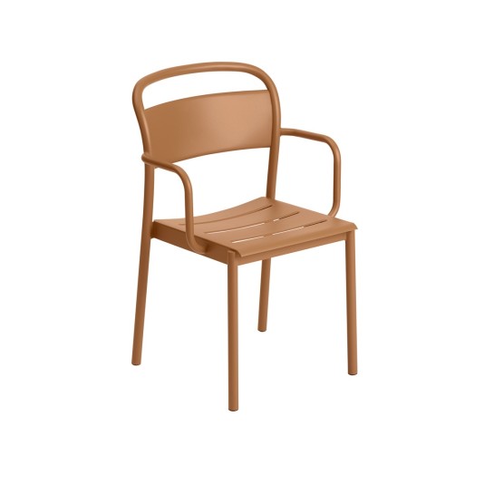 Muuto Linear tuinstoel met armleuning