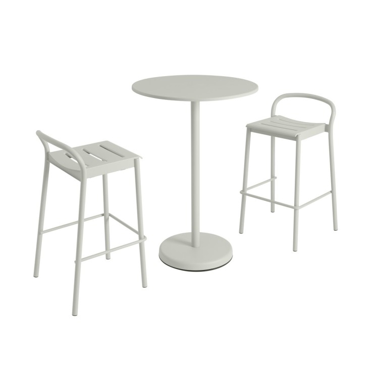Muuto Linear Barkruk voor bar en hoge tafel Muuto Linear barkruk Scandinavisch design