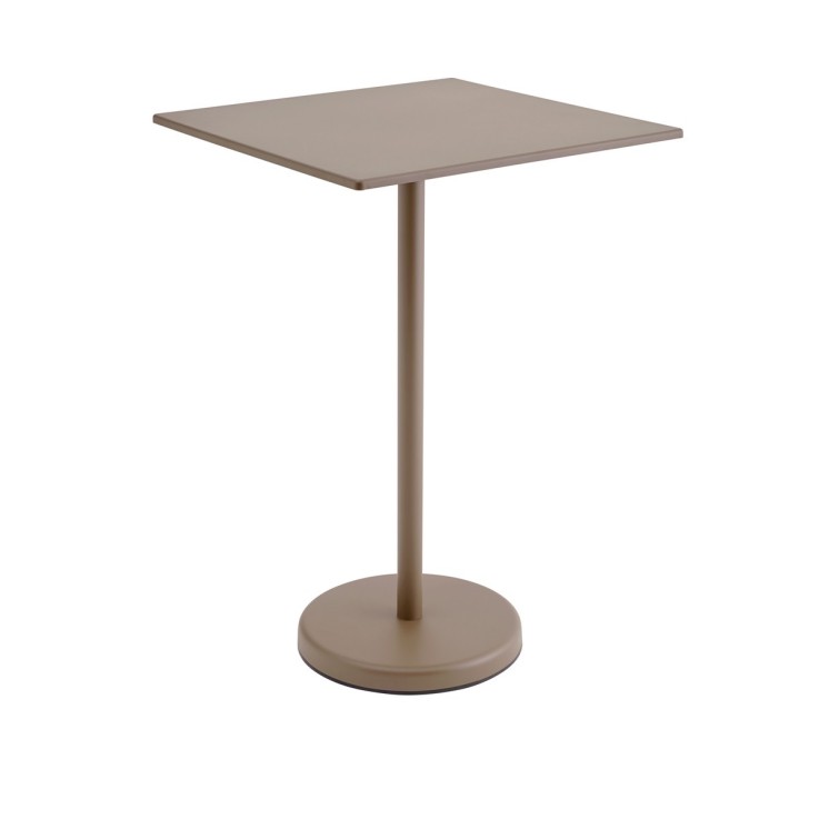 Muuto Linear Café Bartafel 70 × 70 cm voor tuin en terras Muuto Linear café bartafel 70x70 cm Scandinavisch design
