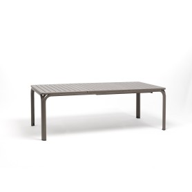 Nardi Alloro uitschuifbare tuintafel 210cm tot 280cm - aluminium frame met kunststof blad