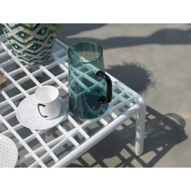 Nardi Komodo salontafel - glazen tafelblad