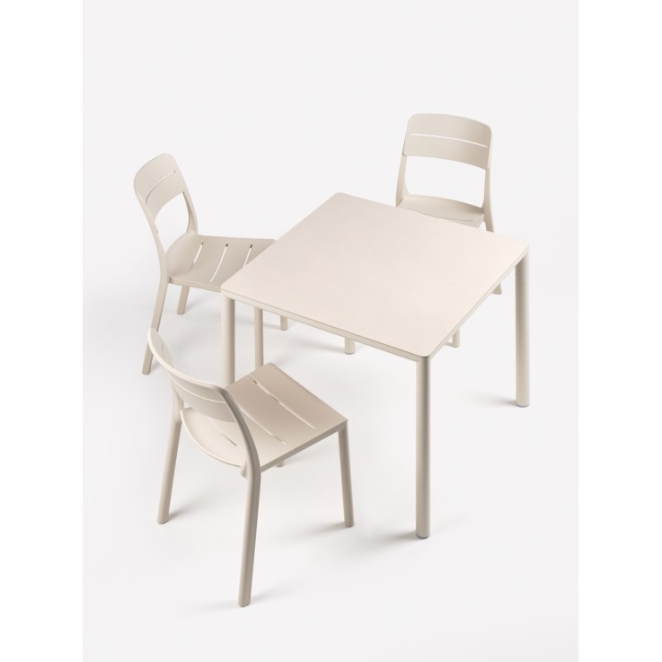 Nardi Piave vierkante tuintafel 90x90cm