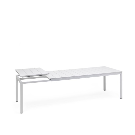 Nardi Rio uitschuifbare tuintafel 210cm tot 280cm - aluminium frame met kunststof blad