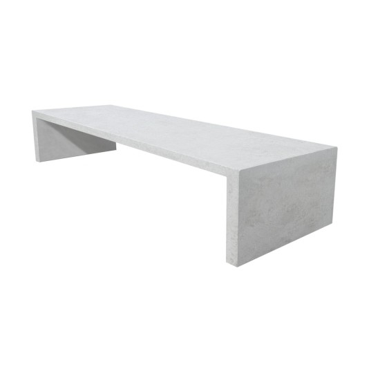 Net-Echt van beton tuintafel - Brutus classic 400x100cm