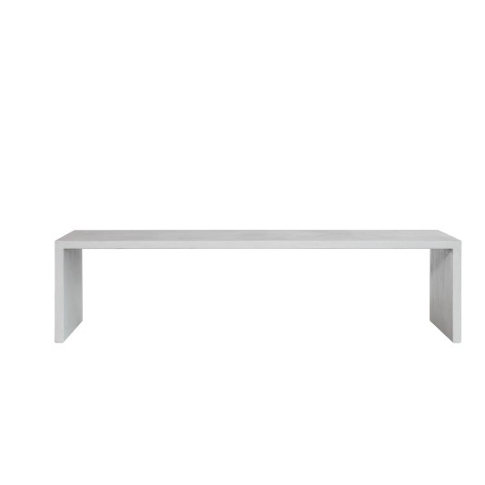 Net-Echt van beton tuintafel - Brutus lite 300x100cm