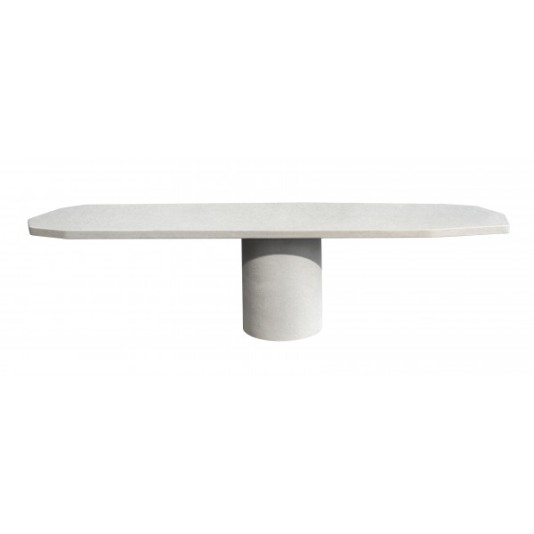 Net-Echt van beton tuintafel - Rock 300x100cm