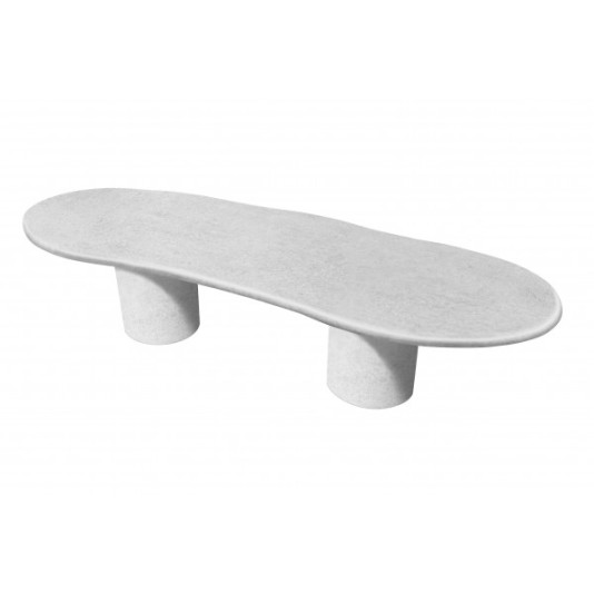 Net-Echt van beton tuintafel - Organic XL 320x116cm