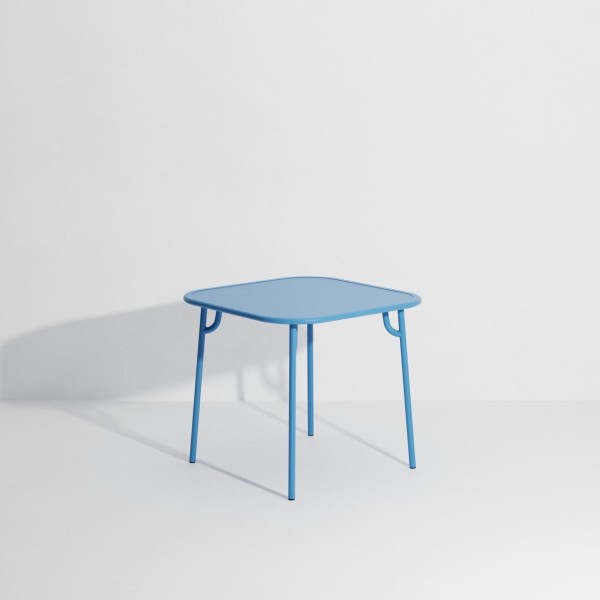 Petite Friture Week-End tuintafel 85x85cm - met massief tafelblad