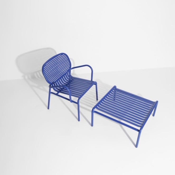 Petite Friture Week-End salontafel 60x69cm - tafelblad met latten