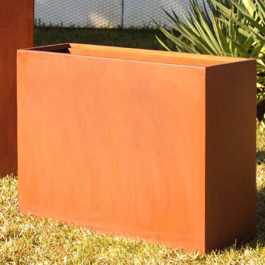 Cortenstalen plantenbak 90x30x80cm