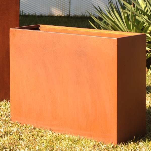 Cortenstalen plantenbak 90x30x80cm