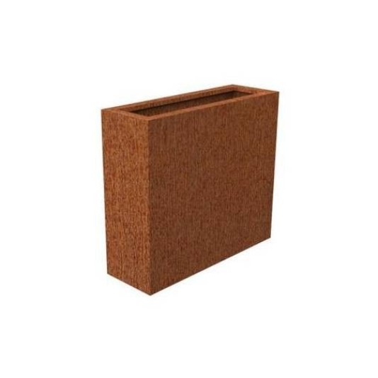 Cortenstalen plantenbak 90x30x80cm