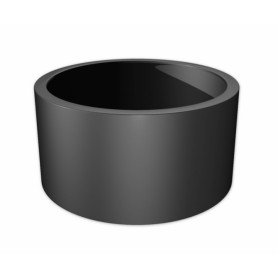 Polyester plantenbak Circum Ø120x60cm