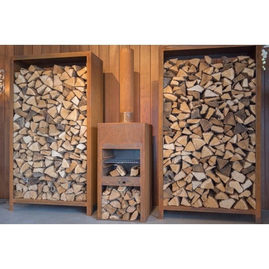 FORNO Houtopslag - 100x40x180cm